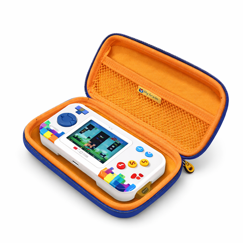 POCKET PLAYER PRO + TRAVEL CASE TETRIS PORTABLE GAMING SYSTEM WITH CASE My Arcade