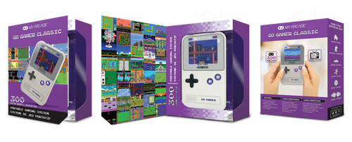 GO GAMER CLASSIC- Gray/Purple My Arcade