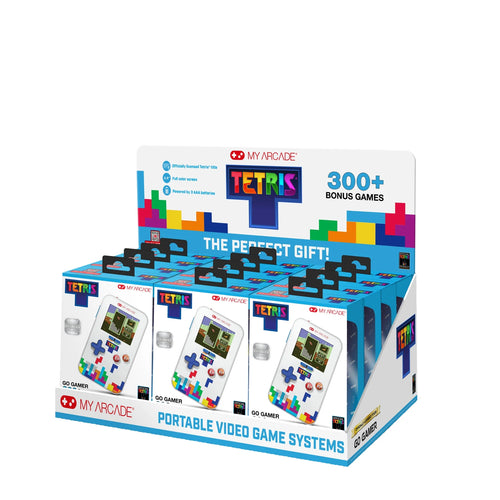TETRIS GO GAMER (301 GAMES IN 1) TRAY -12 PCS My Arcade